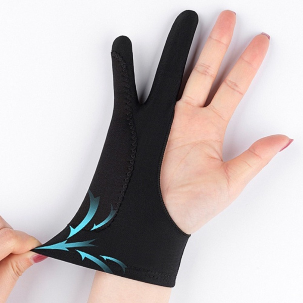Drawing Glove Artist - グラフィックタブレット用の厚みのある描画用手袋 ライトパッド 耐摩耗性 汚れ防止 アーティスト用手袋 創作活動用