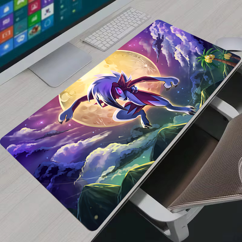 Tablet With All Accessories - コンピュータマウスパッドゲーミング P-ポケモン ライカンロック マウスパッド ステッチエッジ XXL