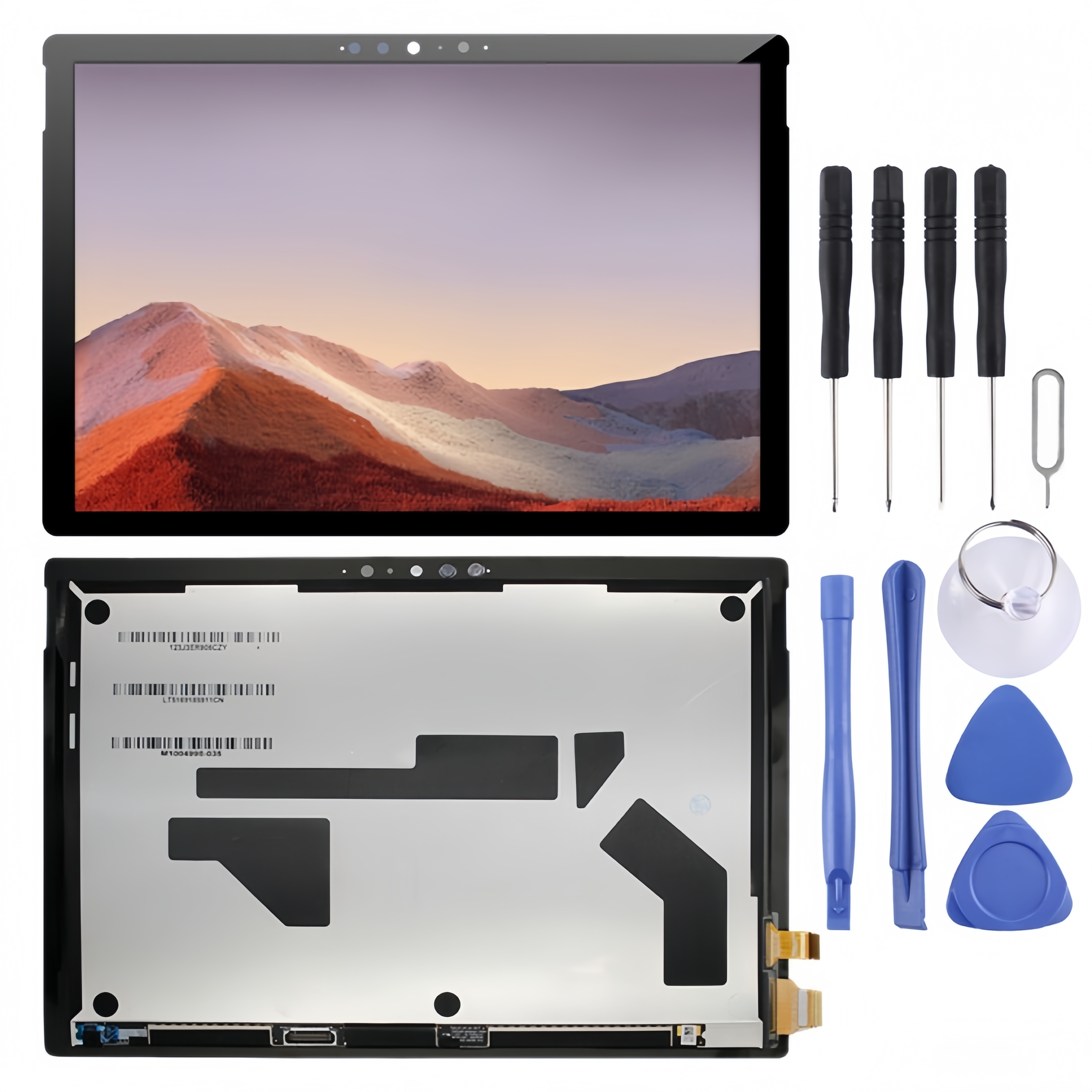 Microsoft Tablet Accessories - タブレットコンピュータのLCDスクリーンアセンブリは、Microsoft Surface Pro 7 1866ディスプレイの修理アクセサリに適しています。