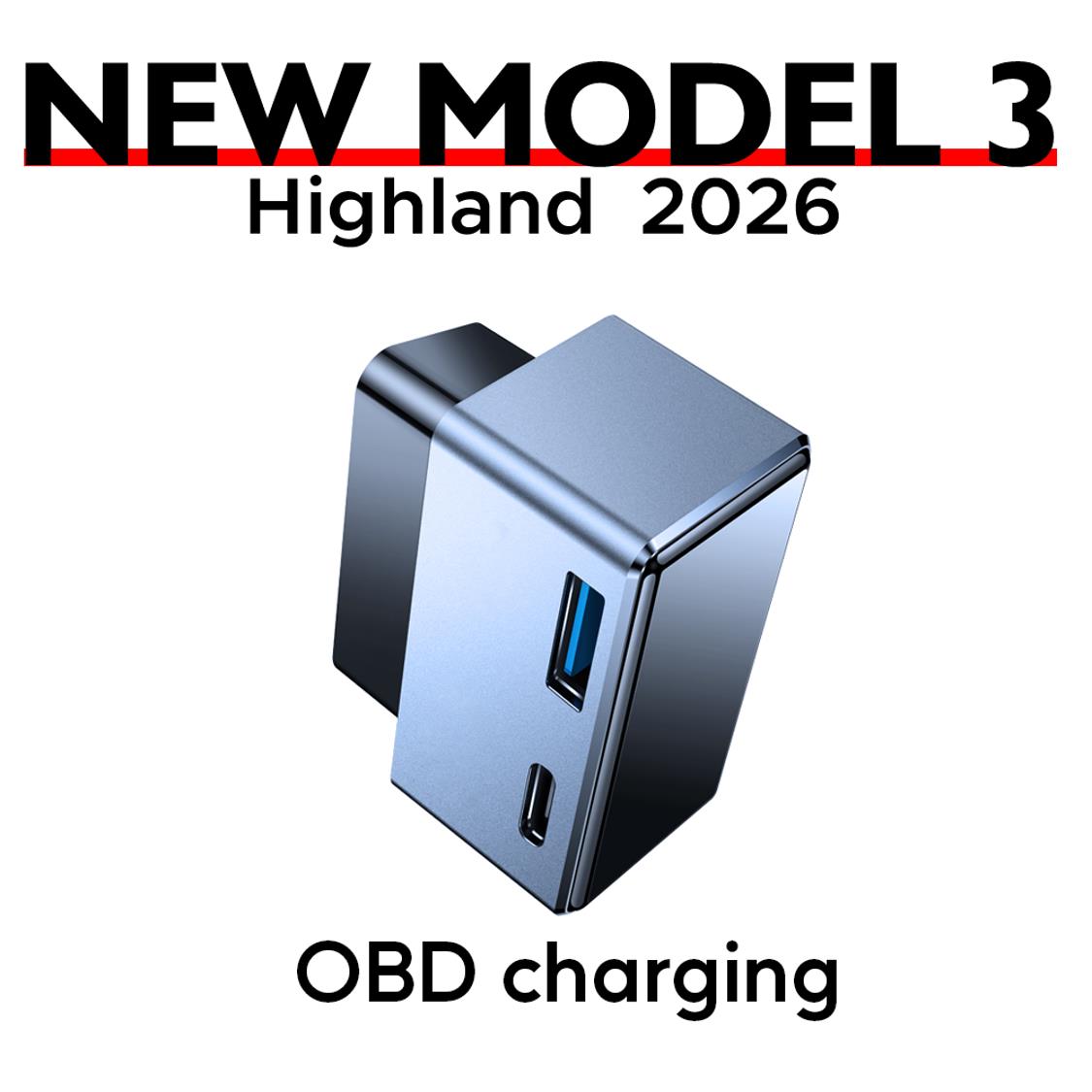 Usb Hub Type C - アルミ製OBD急速充電アダプター USB Type-C PDポート テスラ モデル3