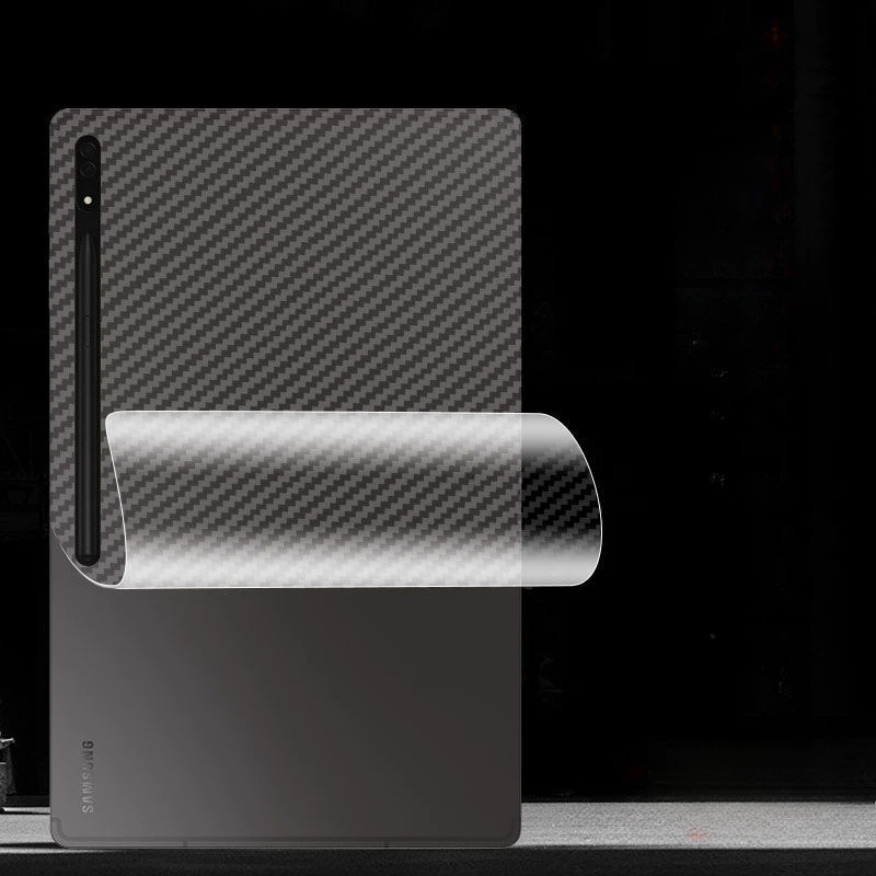 Samsung Tablet S10 Accessories - サムスンギャラクシータブ用スクリーンプロテクター,s10 plus,s10ultra,s10plus用カーボンファイバーフィルムカバー,ガラスではありません