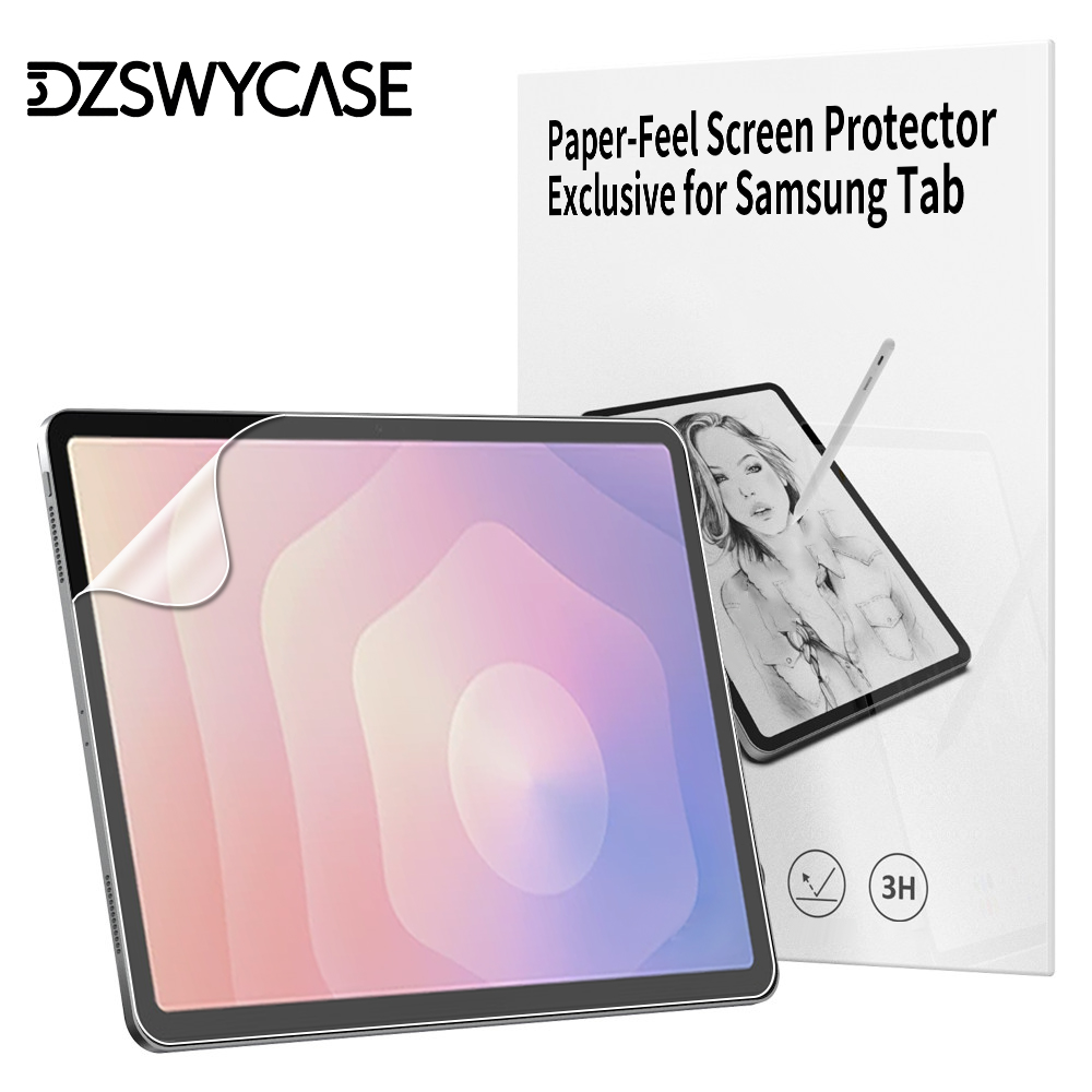 Samsung Tablet S10 Accessories - 2枚入りペーパーフィルムのようなスクリーンプロテクター、Samsung Galaxy Tab S6 Lite、A7、A8、A9、A11 Plus、S7、S8、S9、Fe