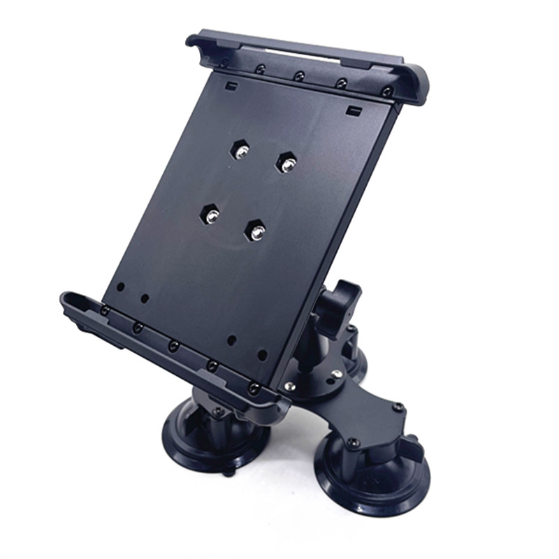 Ram Tablet Accessories - トリプル/デュアルサクションタブレットマウント 1インチボール付き 7インチ～8.7インチタブレット用 フロントガラスとダッシュボード用 ラムマウント対応