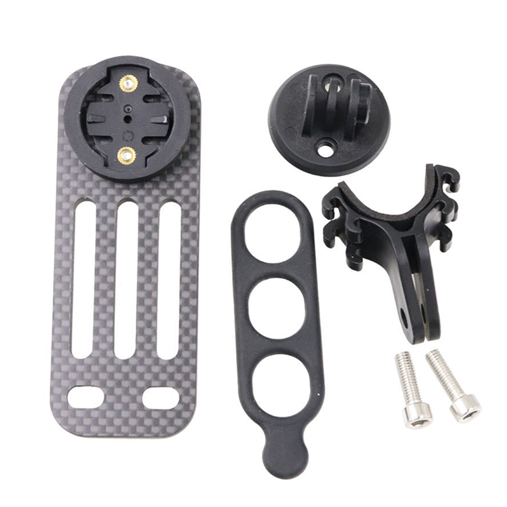 Tablet Computer Accessories - カーボンファイバーバイクコンピュータスタンド DEDA Alanera 用 Toseek ハンドルバー用サイクリングコンピュータマウントホルダーアクセサリーパーツ