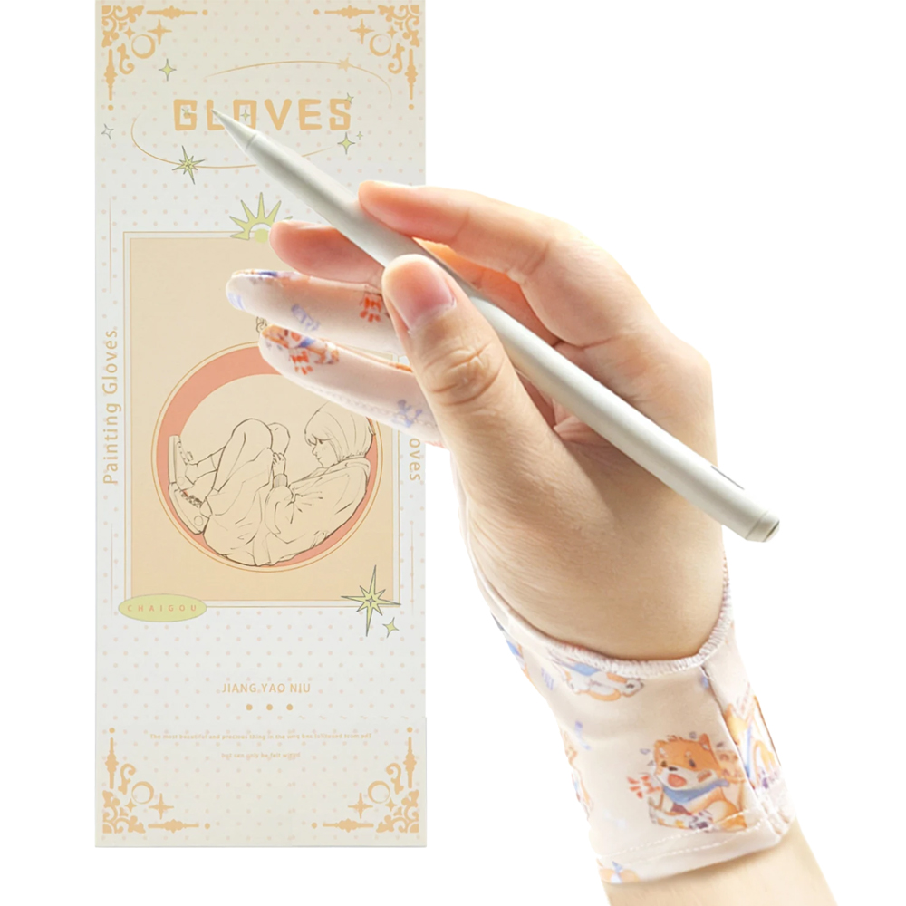 iPad/グラフィック描画タブレット用3層滑り止めグローブ  - Drawing Glove Artist のレビューと価格