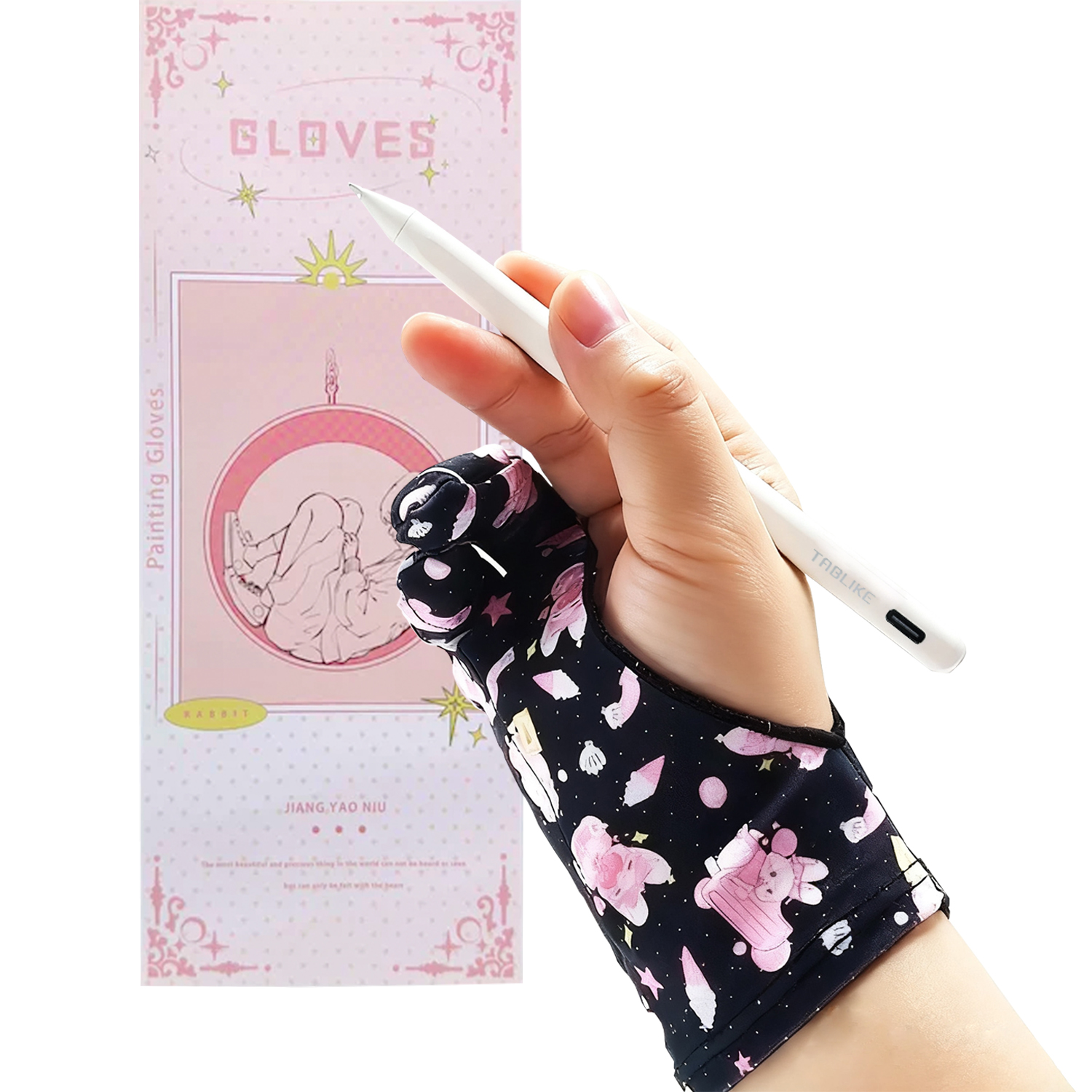 iPad/グラフィック描画タブレット用3層滑り止めグローブ  - Drawing Glove Artist のレビューと価格