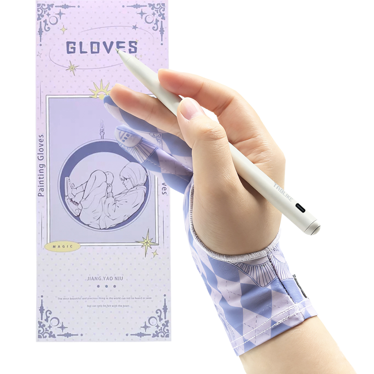 iPad/グラフィック描画タブレット用3層滑り止めグローブ  - Drawing Glove Artist のレビューと価格