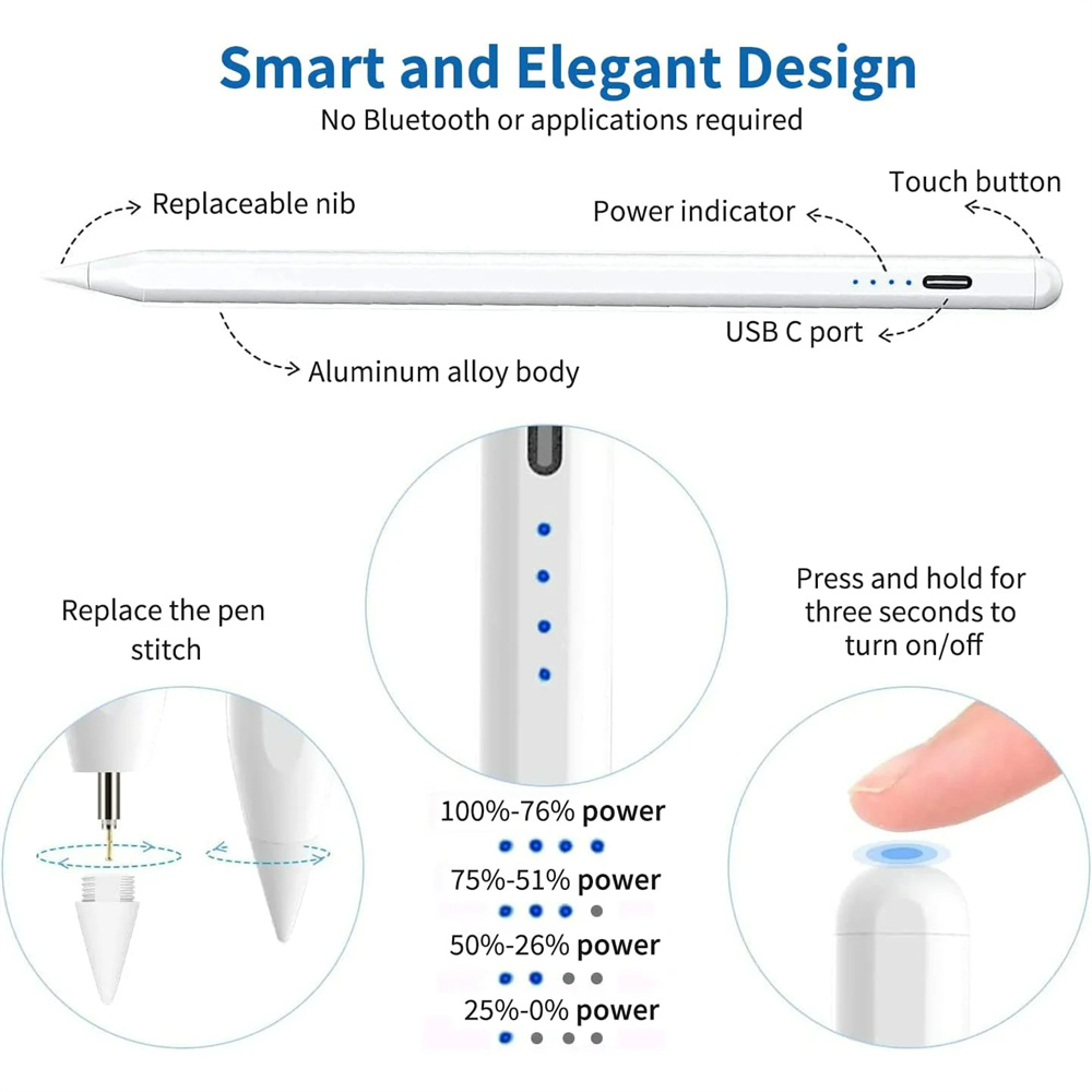 ユニバーサルスタイラスペン磁気吸着タブレットアクセサリー付き - Samsung Tablet Accessories Pen のレビューと価格
