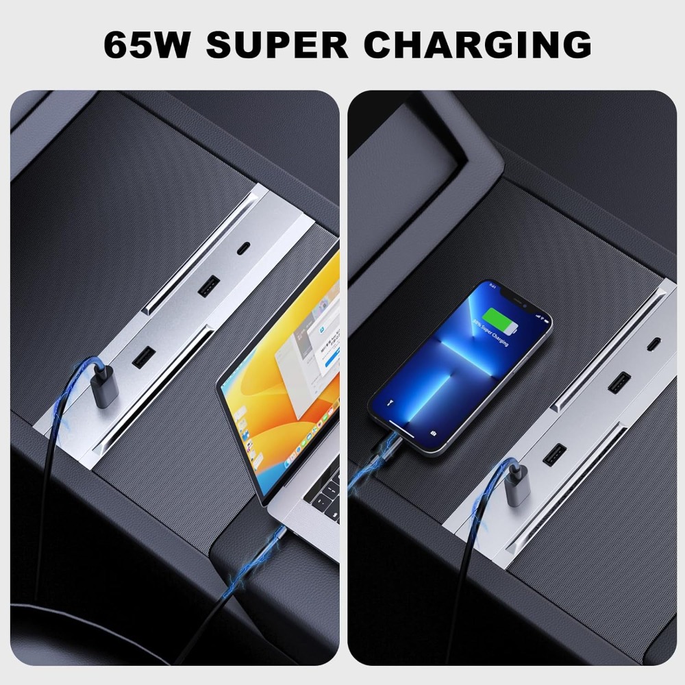 テスラ モデルYL Y ランチ ジュニパー 65W Type - Usb Hub Type C のレビューと価格