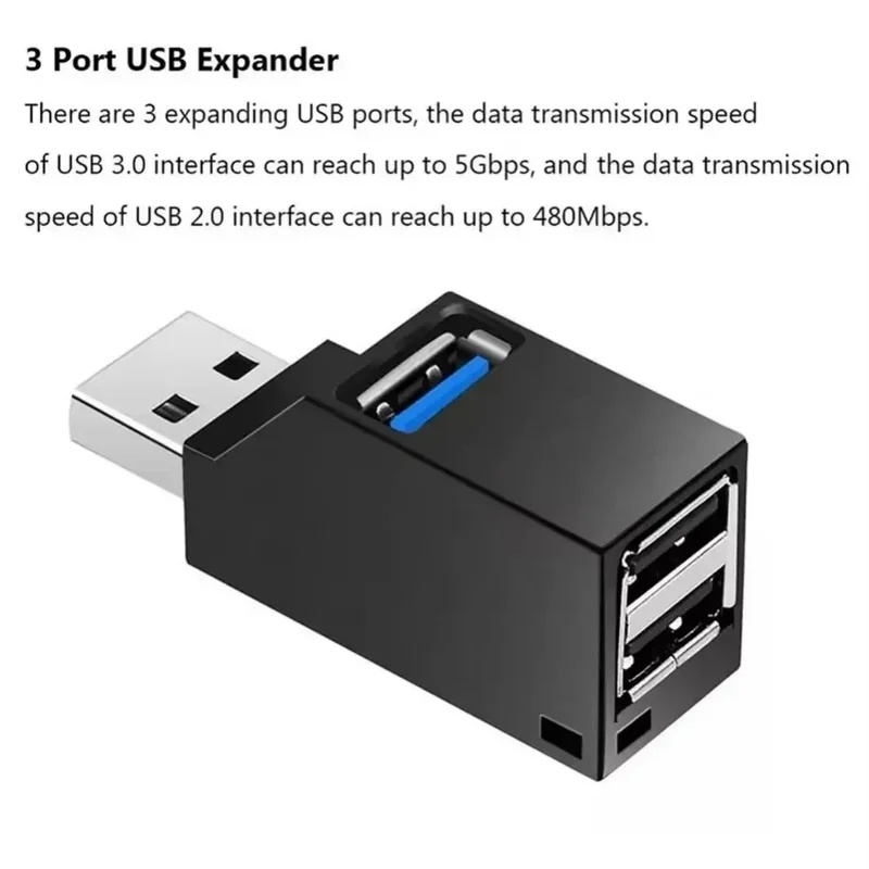 USB 3.0 2.0 回転可能な 3 ポートハブスプリッタ - Tablet With All Accessories のレビューと価格