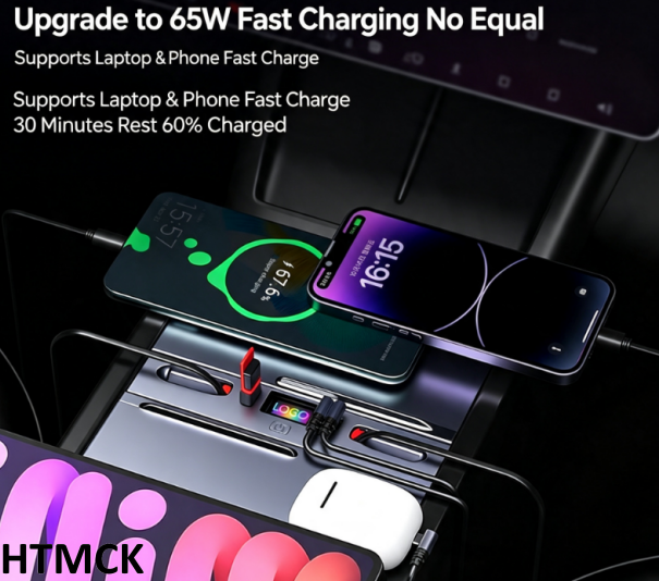 マルチポートカーチャージャーハブ、デュアル45W Type- - Usb Hub Type C のレビューと価格