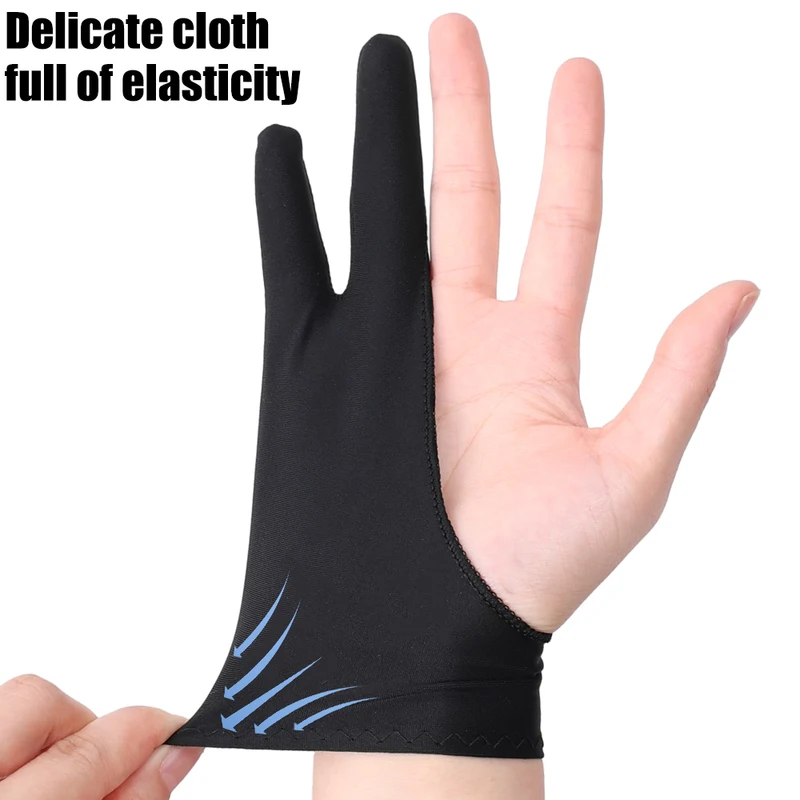 描画用手袋 パームリジェクション機能付き 2本指グローブ A - Drawing Glove Artist のレビューと価格