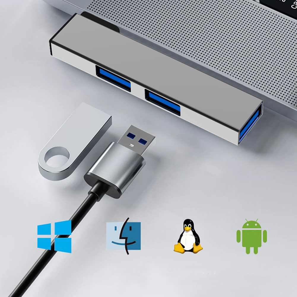 3 in 1拡張ドックハブ、速度5.0Gbps、USB 3. - Usb Hub Type C のレビューと価格