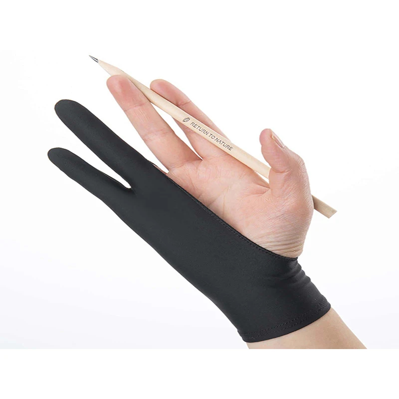 1/2 個シングル/三層 2 指アンチミスタッチペイントスケ - Drawing Glove Artist のレビューと価格
