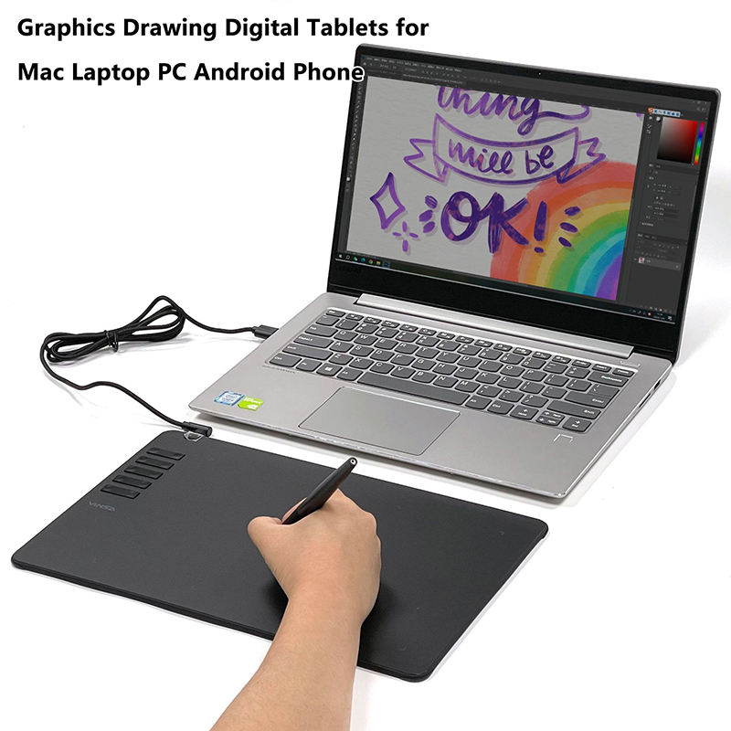 超薄型アートペンタブレット、描画、ペイント、ゲーム、OSU用 - Graphic Tablet Accessories のレビューと価格