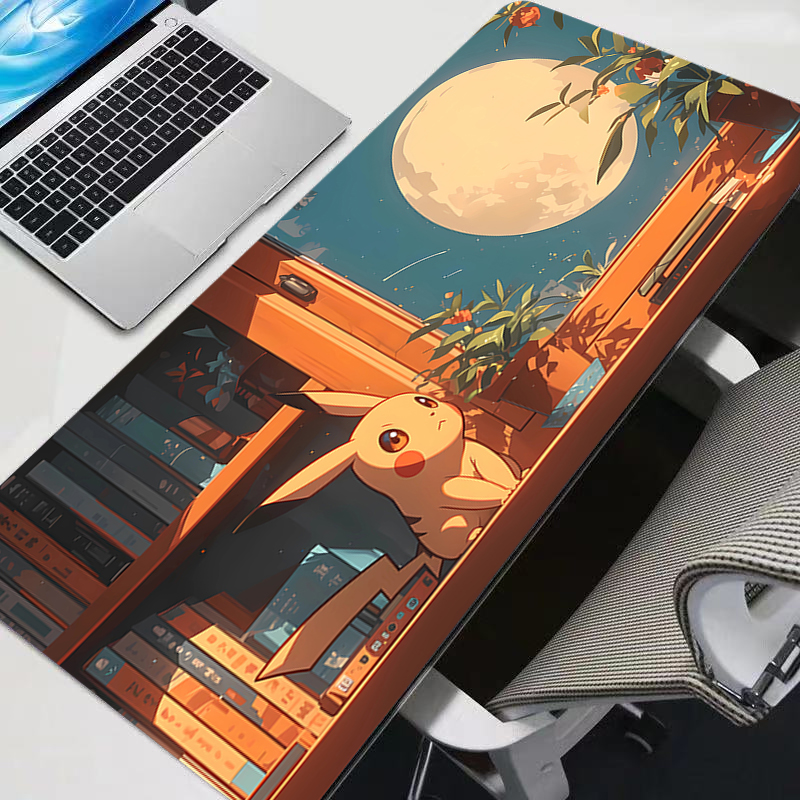 マウスパッド大 P-ピカチュウゴム PC コンピュータゲーム - Tablet With All Accessories のレビューと価格