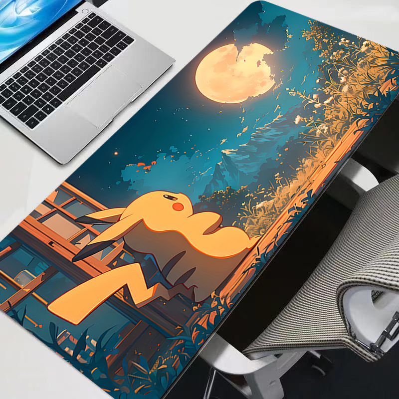 マウスパッド大 P-ピカチュウゴム PC コンピュータゲーム - Tablet With All Accessories のレビューと価格