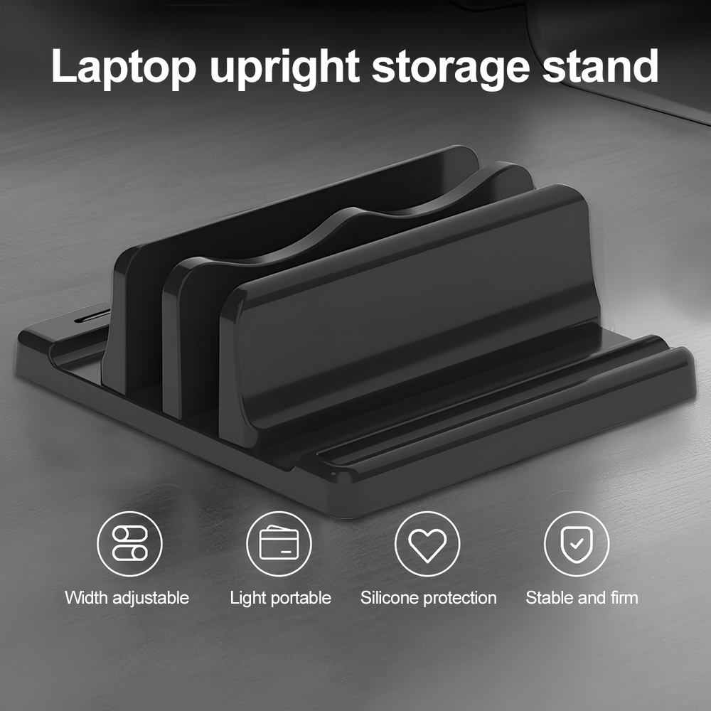オフィス ABS ラップトップスタンド 垂直に置くとデスクス - Tablet Computer Accessories のレビューと価格