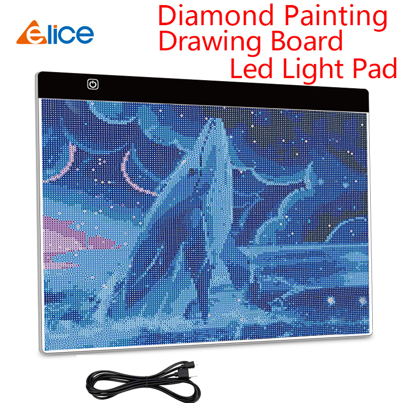 Elice LEDライトパッド ダイヤモンドペインティングア - Graphic Tablet Accessories のレビューと価格