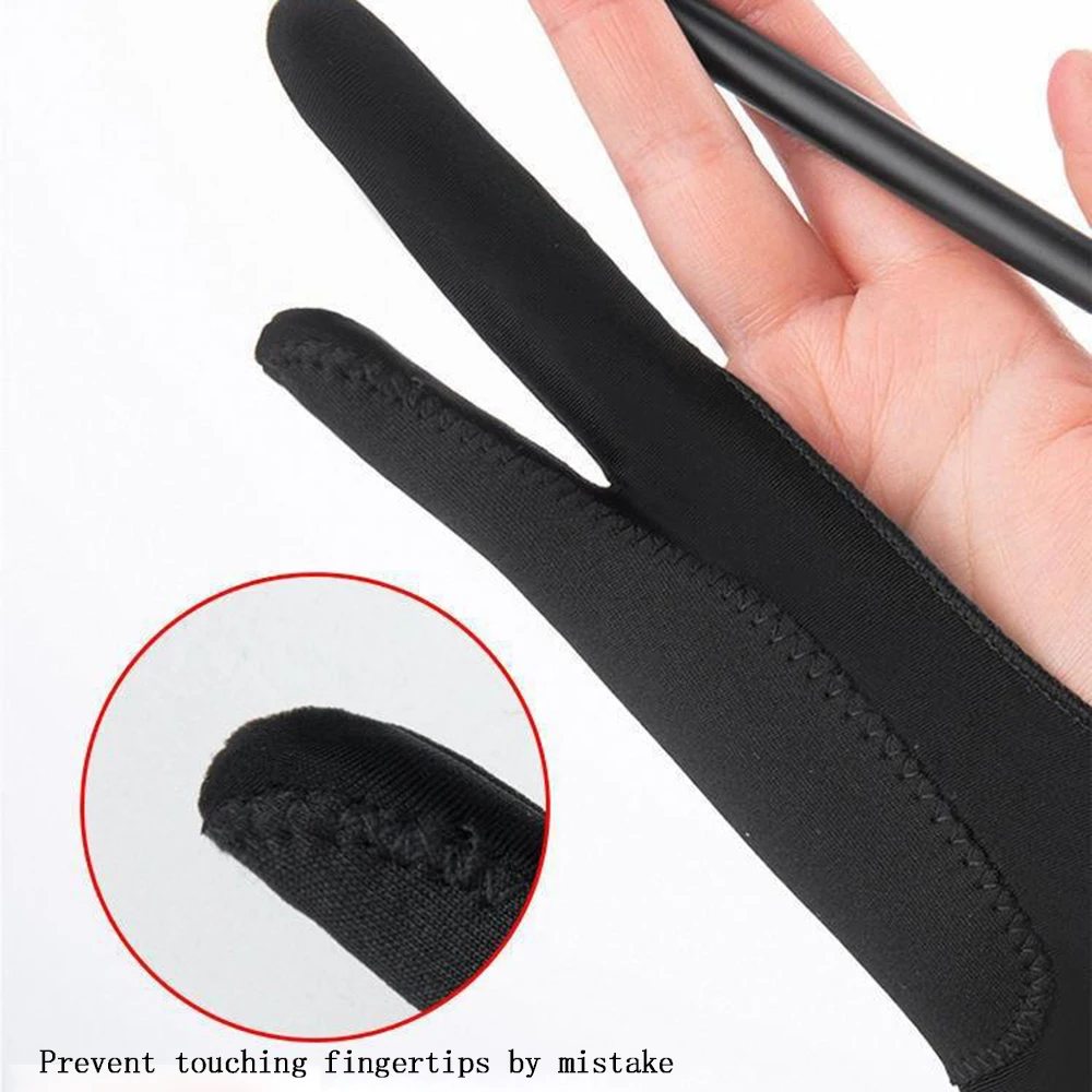 アンチタッチペイントグローブタブレット左右グローブ防汚デジタ - Drawing Glove Artist のレビューと価格