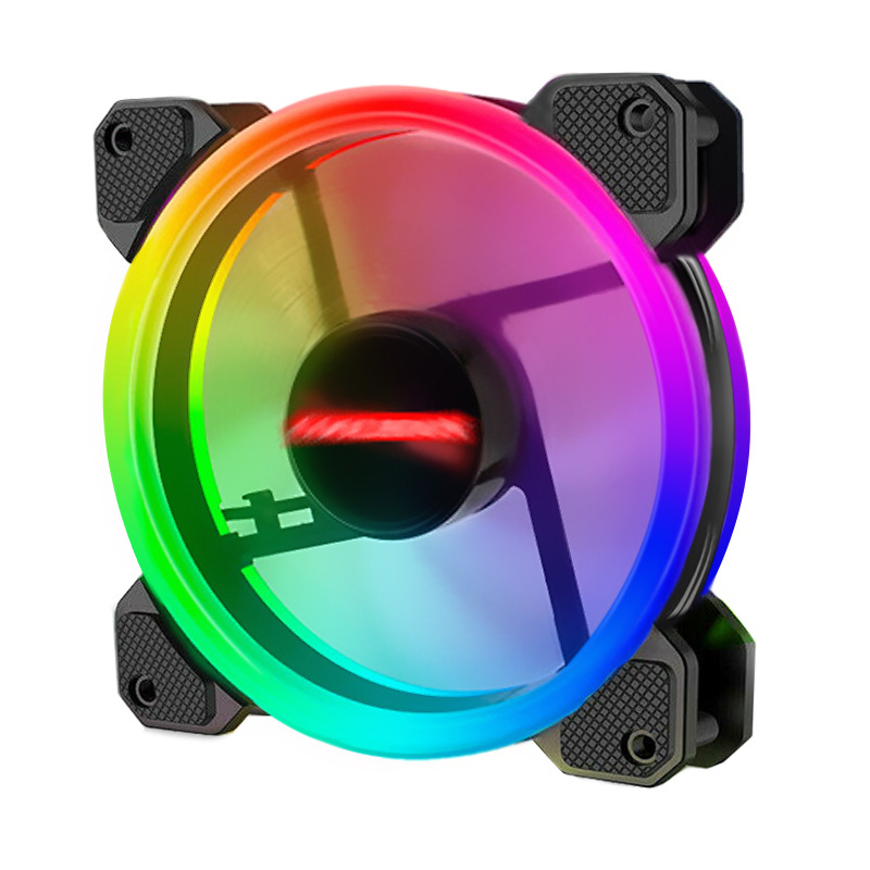 Coolmoon ケースファン PC 冷却 RGB ファン  - Tablet With All Accessories のレビューと価格
