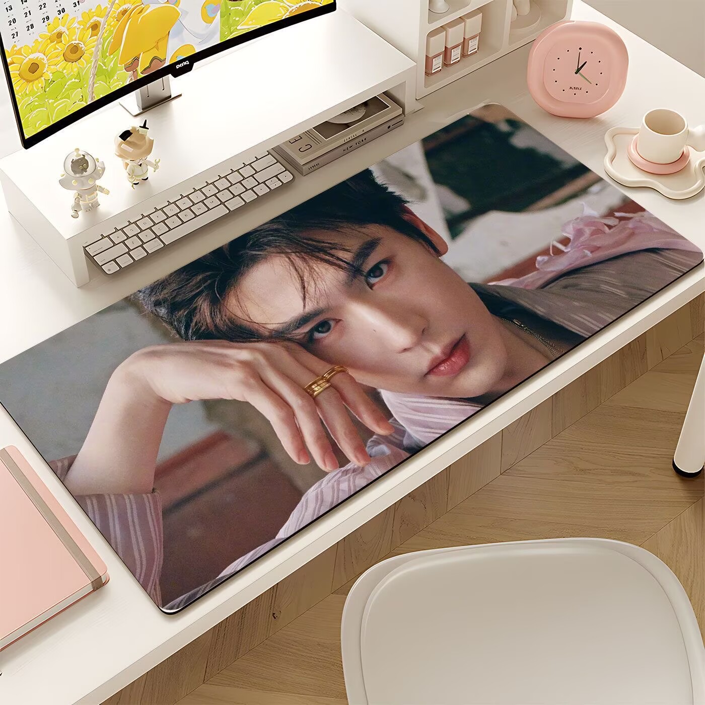 張玲河の特大マウスパッド、有名人小説の男性主人公キーボードパ - Tablet Computer Accessories のレビューと価格