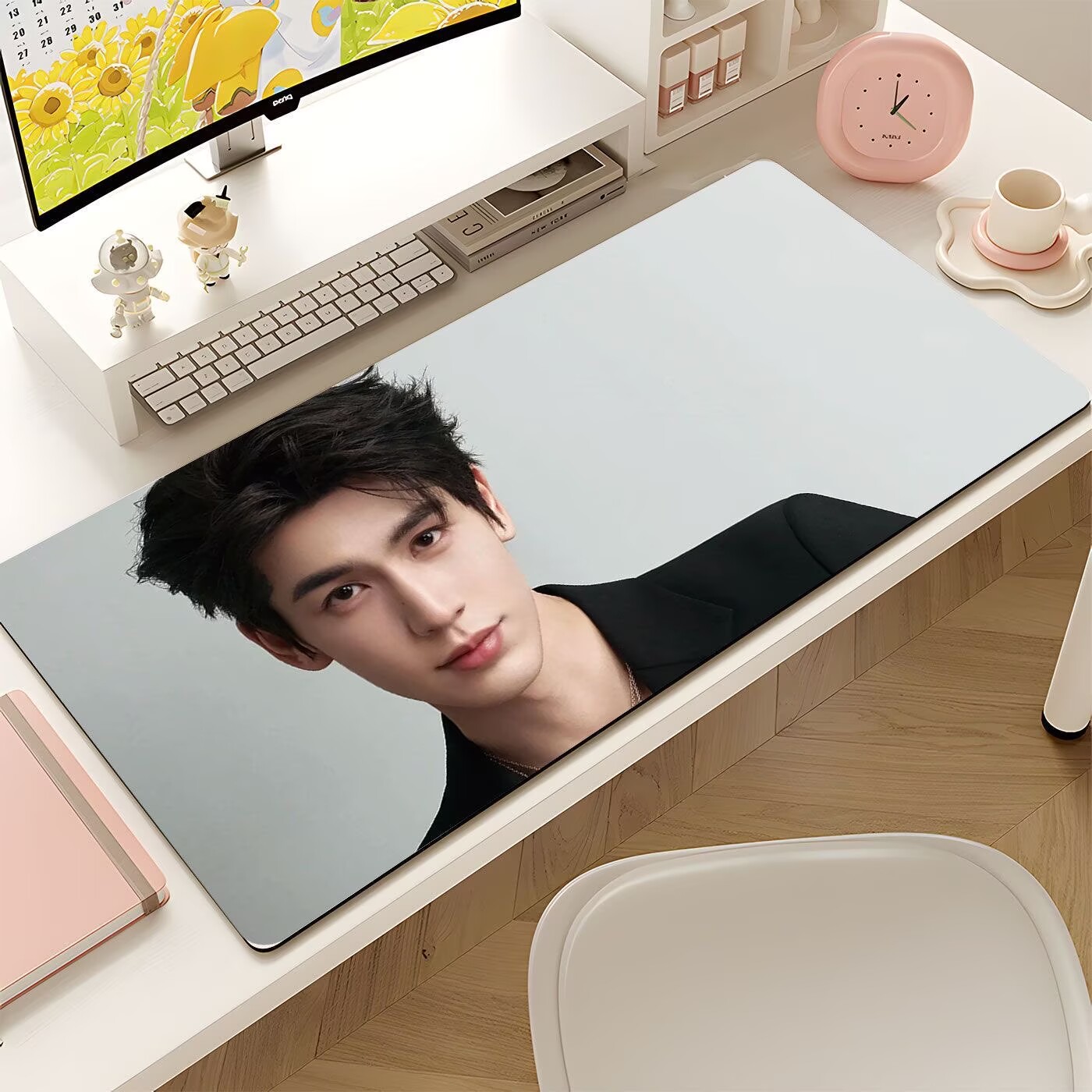 張玲河の特大マウスパッド、有名人小説の男性主人公キーボードパ - Tablet Computer Accessories のレビューと価格