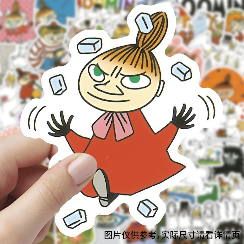 50 個 Muming カバステッカー漫画パーソナライズされ - Tablet Computer Accessories のレビューと価格