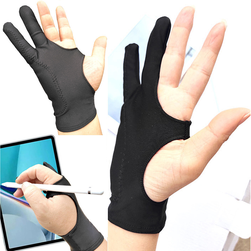 描画グローブ アンチタッチ 2 本指手袋 iPad グラフィ - Drawing Glove Artist のレビューと価格