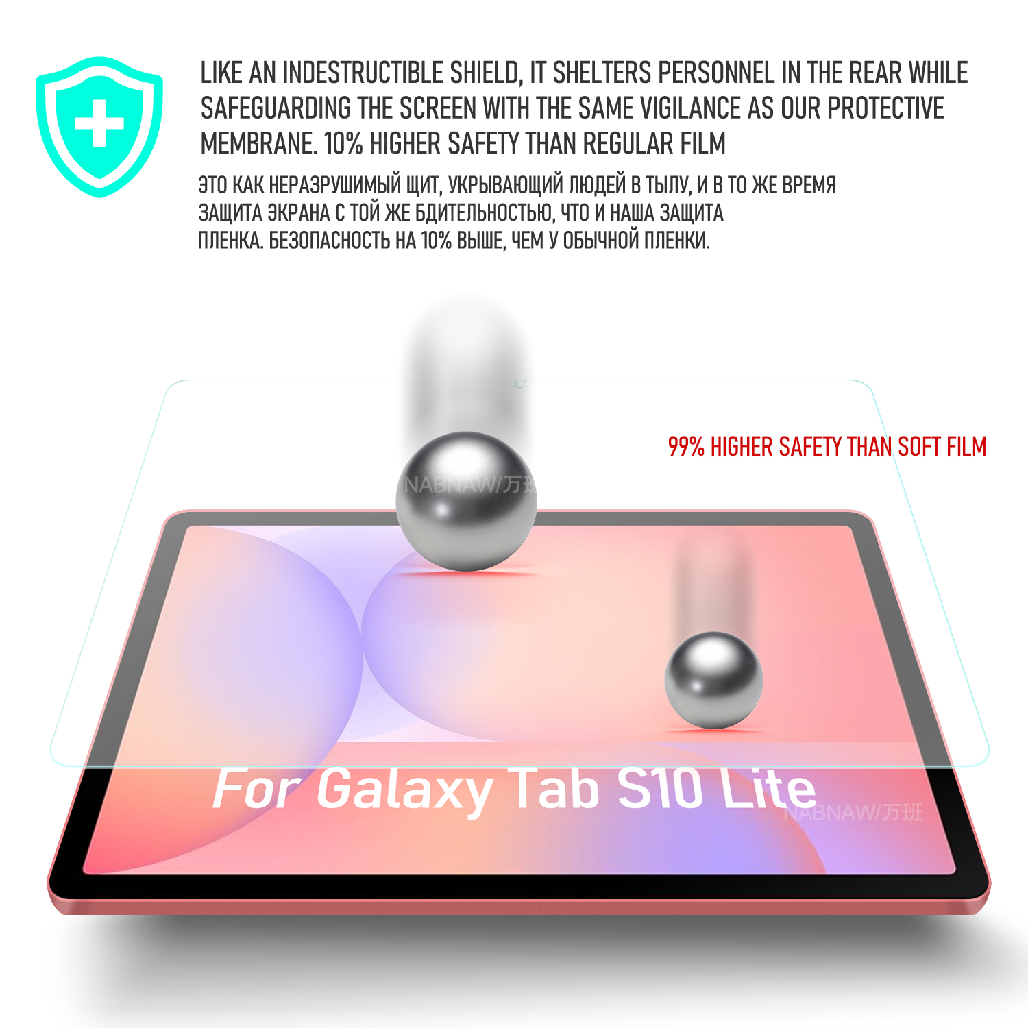 フル HD 強化ガラスフィルムスクリーンプロテクター Sam - Samsung Tablet S10 Accessories のレビューと価格