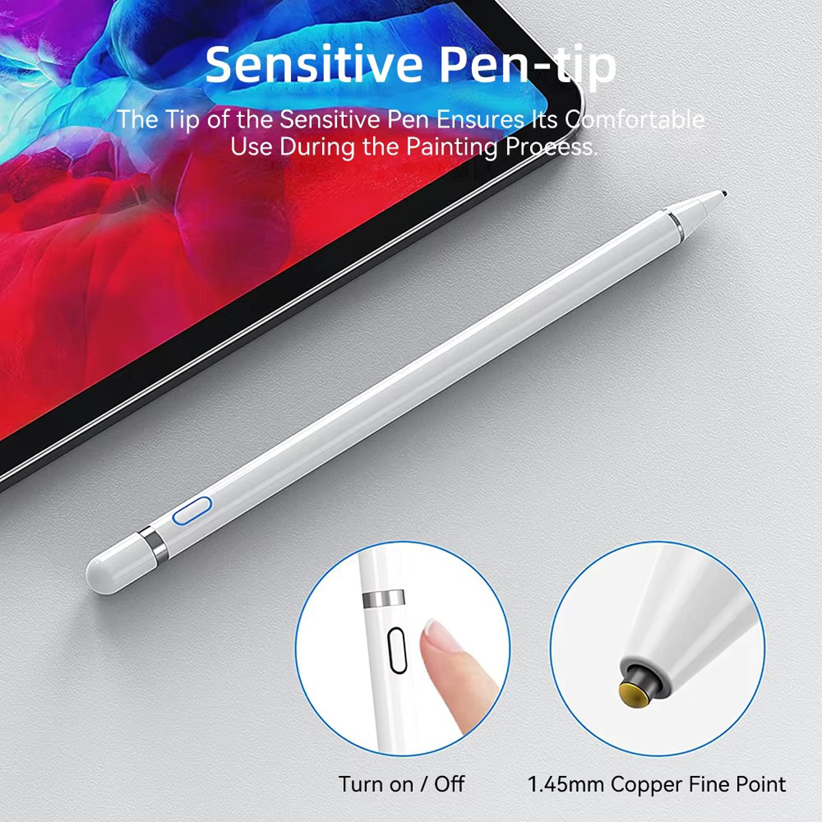 ユニバーサルタブレットスタイラスペン Android iPa - Samsung Tablet Accessories Pen のレビューと価格