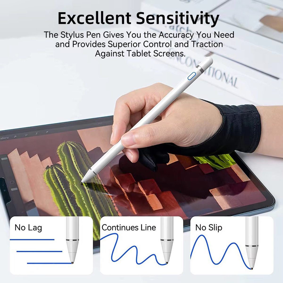 ユニバーサルタブレットスタイラスペン Android iPa - Samsung Tablet Accessories Pen のレビューと価格