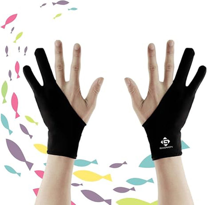 Gaomon アーティストグローブ 両手用両手用グローブ 左 - Drawing Glove Artist のレビューと価格