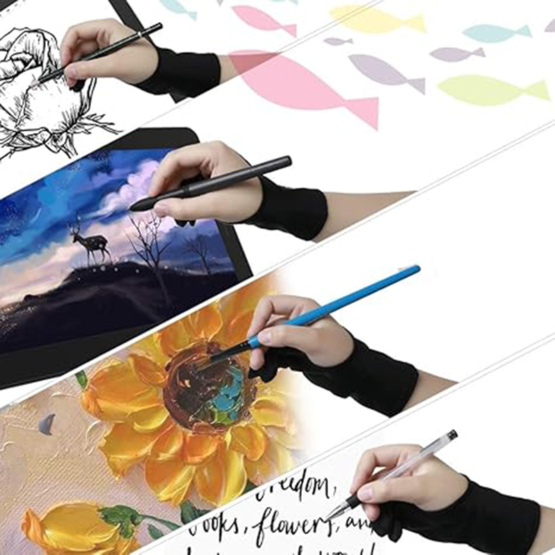 Gaomon アーティストグローブ 両手用両手用グローブ 左 - Drawing Glove Artist のレビューと価格