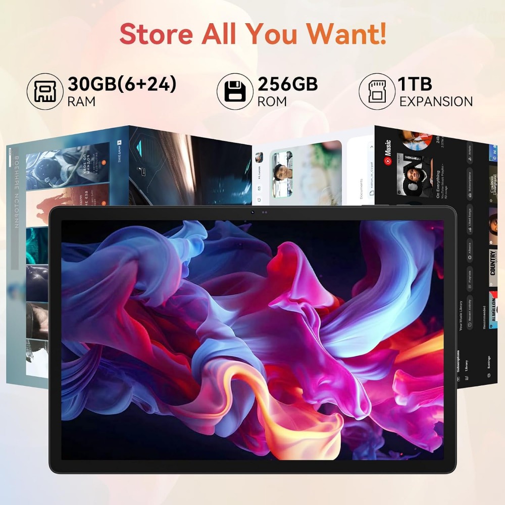 14インチAndroidタブレット、30GB RAM、256 - Ram Tablet Accessories のレビューと価格