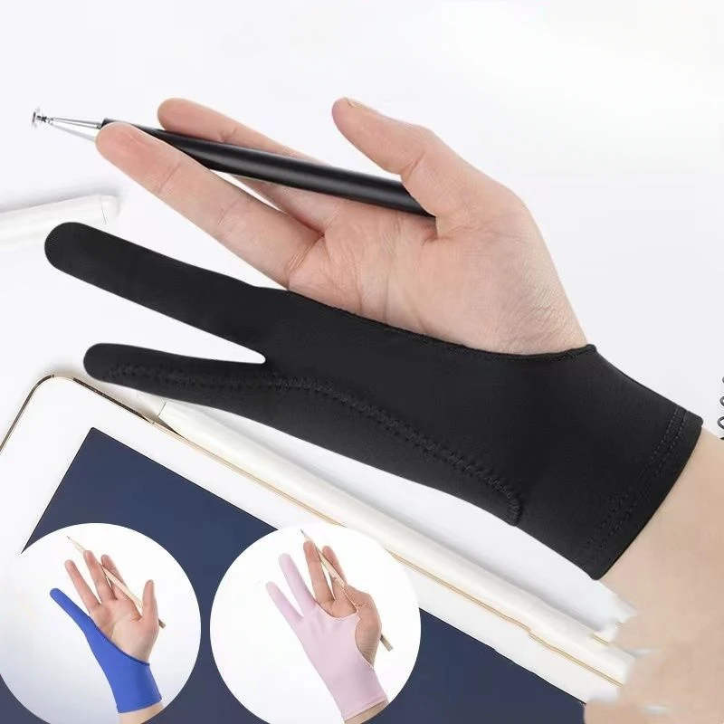 アーティストの描画やペングラフィックタブレットパッド用の二本 - Drawing Glove Artist のレビューと価格