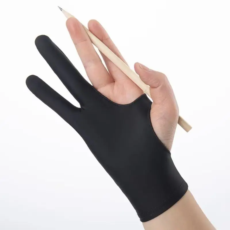 アーティストの描画やペングラフィックタブレットパッド用の二本 - Drawing Glove Artist のレビューと価格