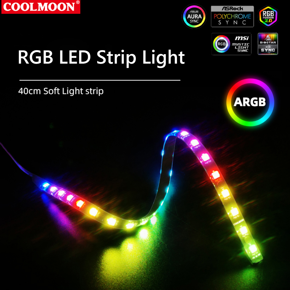 Coolmoon CM-LS40 5v argb pcケース - Tablet With All Accessories のレビューと価格