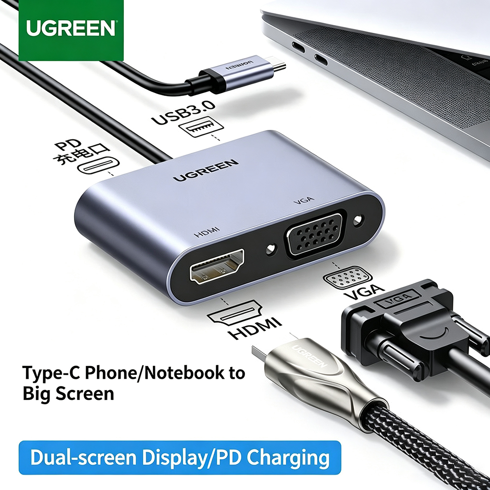 UGREEN USB C ハブ Type-C to HDMI - Usb Hub Type C のレビューと価格